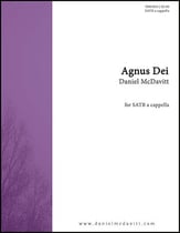 Agnus Dei SATB choral sheet music cover